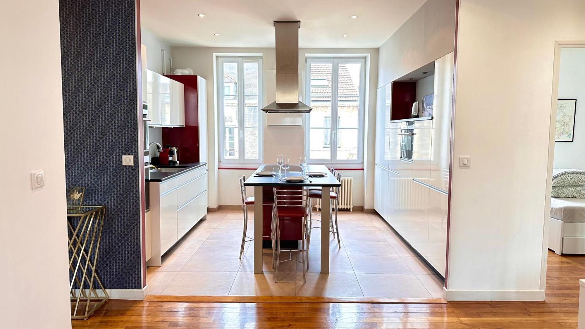 Ferienwohnung La Chouette De Dijon Exterior foto